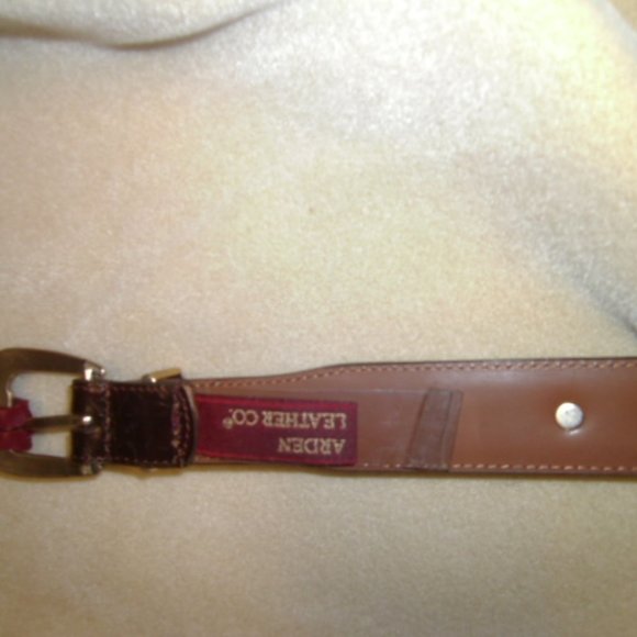 Arden decorative leather belt - Picture 3 of 3